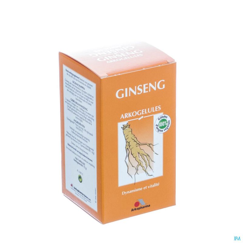 Arkogelules ginseng vegetal 150