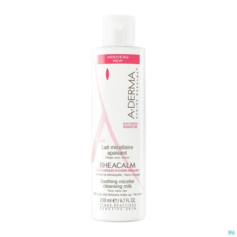 Aderma Rheacalm Lait Micellair Fl 200ml