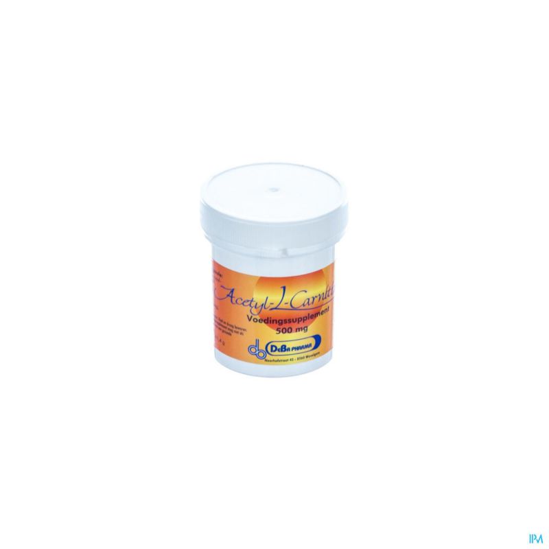 Acetyl-l-carnitine caps 60x500mg deba