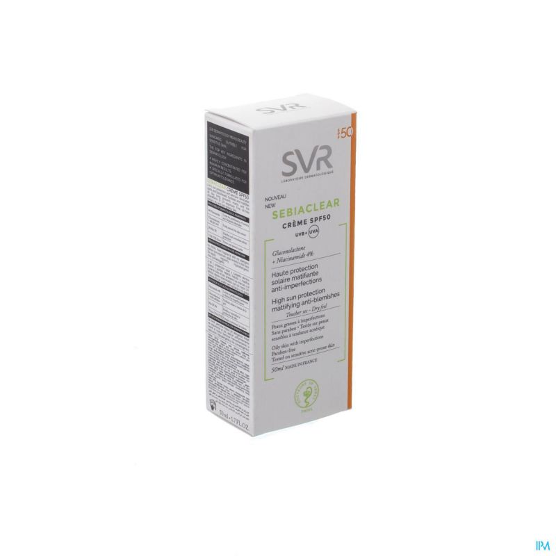 Sebiaclear Creme Ip50 Tbe 50ml