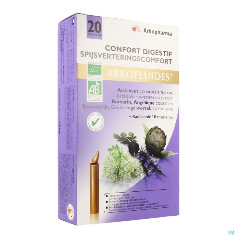Arkofluide Digestion Bio Unicadoses 20