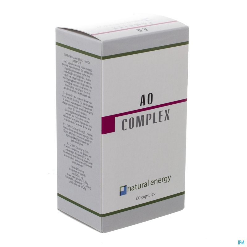 Ao complex natural energy caps 60