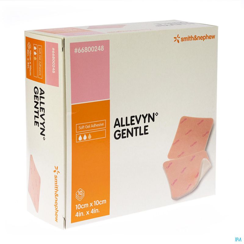 Allevyn gentle ster 10,0x10,0cm 10 66800248