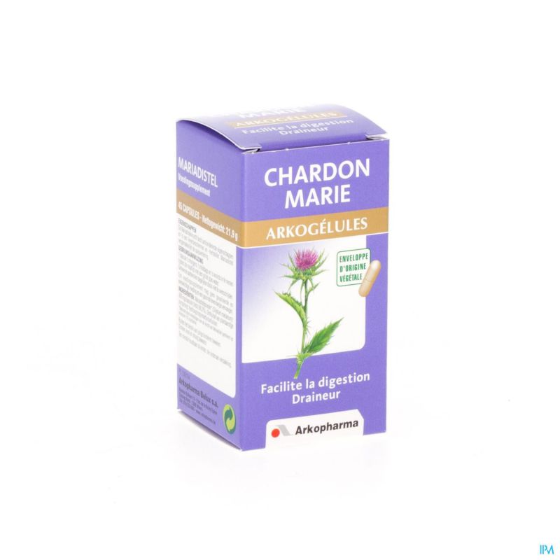Arkogelules chardon marie vegetal 45