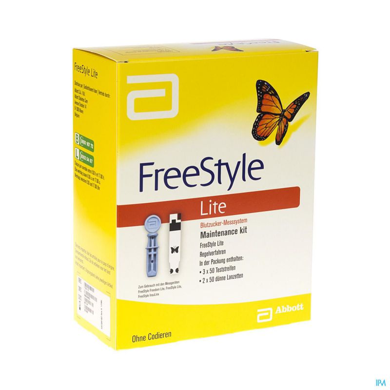 Abbott maintenance kit freestyle lite trajet soins