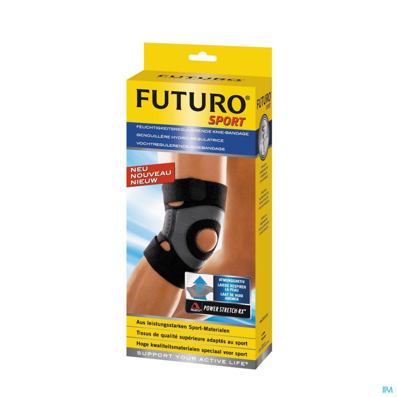 45694dab Futuro Genouillère Hydro-régulatrice Small Noir (33,0 > 38,1 Cm)