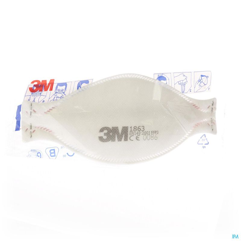 3m Masque Respiratoire Ffp3 Norme En149 1 1863