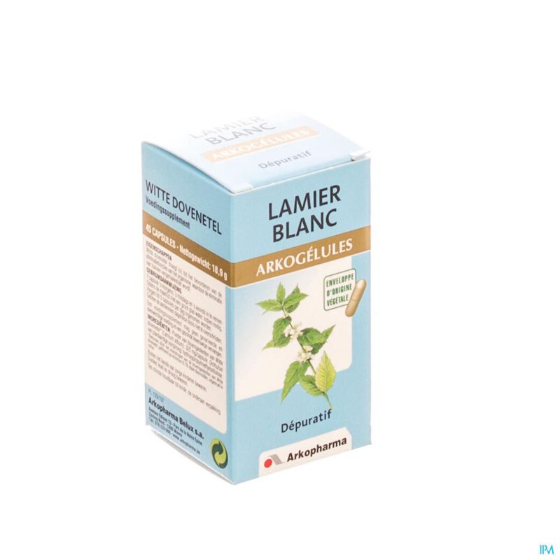 Arkogelules lamier blanc vegetal 45