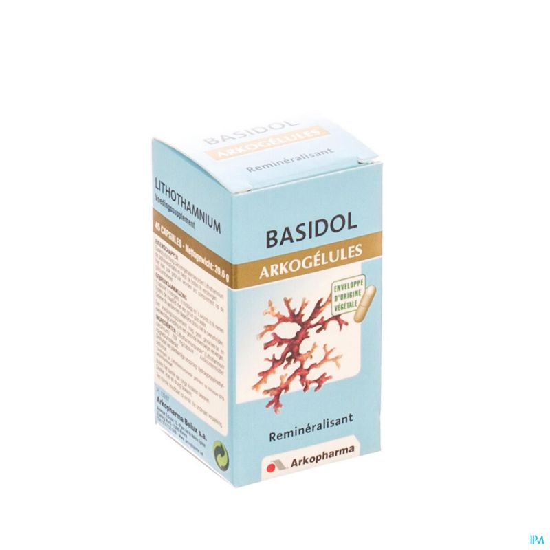 Arkogelules basidol vegetal 45