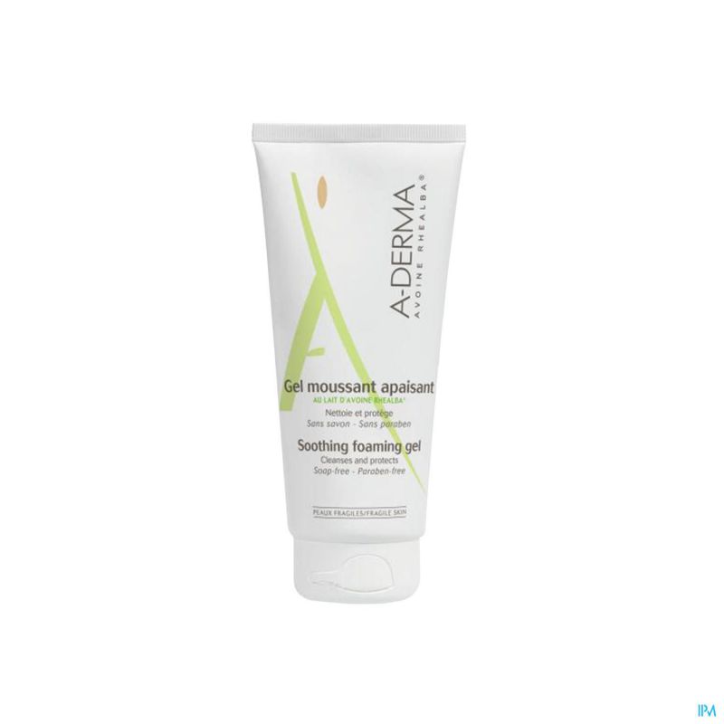 Aderma Avoine Gel Moussant Apaisant 200ml