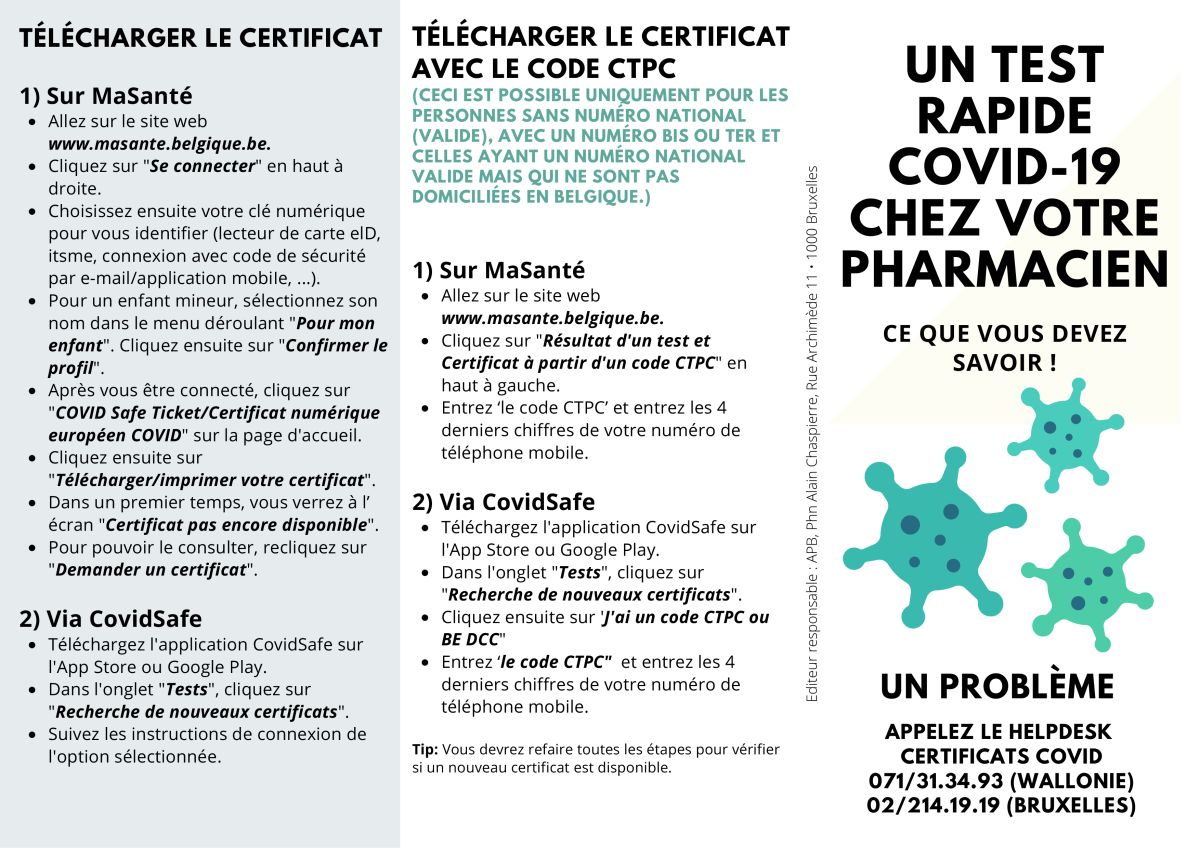 Infos COVID 19 - Doc 1