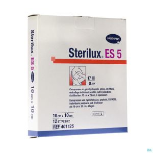 Sterilux Es5 Cp Ster 8pl 10,0x10,0cm 12 4011259