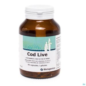 Codlive Pot Caps 90 2501 Metagenics