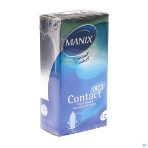 Manix Contact Preservatifs 12