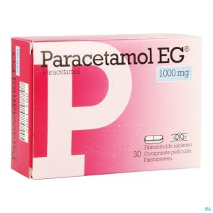 Paracetamol Eg 1000mg Comp Pell 30