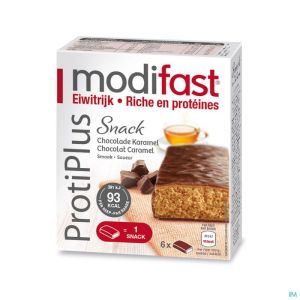 Modifast Protiplus Barre Chocolat Lt-caramel 162g