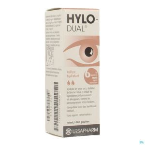 Hylo-dual Gutt Oculaires 10ml