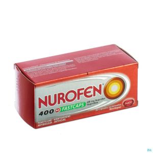 Nurofen 400 Fastcaps Caps 30 X 400mg