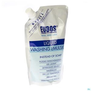 Eubos Savon Liquid Bleu N/parf Refill 400ml