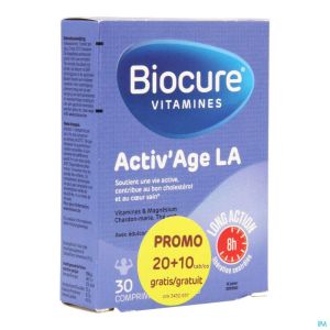 Biocure Activ Age La Comp Pell. 20+10 Promopack