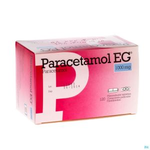 Paracetamol Eg 1000mg Comp Pell 120
