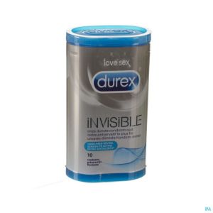 Durex Invisible Extra Fin 10