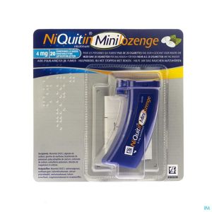Niquitin 4,0mg Minilozenge Comp A Sucer 20