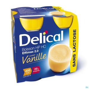 Delical Effimax 2.0 Vanille 4x200ml
