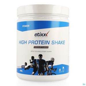 Etixx High Protein Shake Chocolate Pdr 240g
