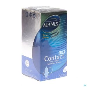Manix Contact Preservatifs 24