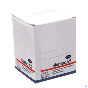 Sterilux Es Cp Ster 8pl 5,0x 5,0cm 25x 2 4185514