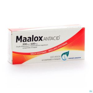 Maalox Antacid 200/400 Comp 40