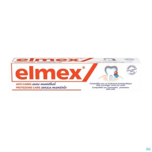 Dentifrice Elmex® Sans Menthol Tube 75ml