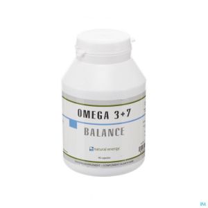 Omega 3+7 Balance Natural Energy Caps 90