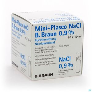 Mini Plasco Nacl 0,9 % Amp20x10ml