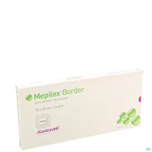 Mepilex Border Sil Adh Ster 10,0x20,0cm 5 295800