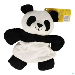 Difrax Pau-li Peluche Plate Soft Noir/blanc