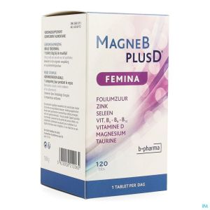 Magne B Plus D Femina 120 Caps