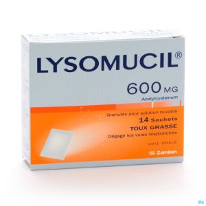 Lysomucil 600 Gran Sach 14 X 600mg