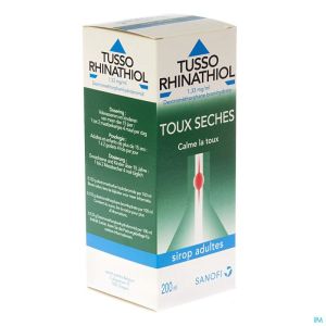 Tusso Rhinathiol 0,133% Sir Ad 200ml