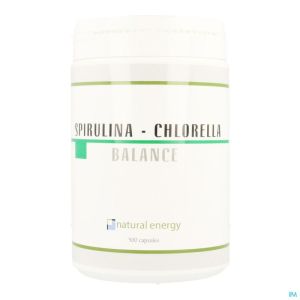 Spirulina-chlorella Balance Natur.energy Caps 500