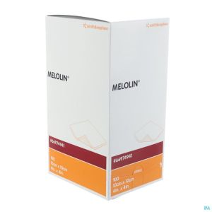 Melolin Cp Ster 10x10cm 100 66974941