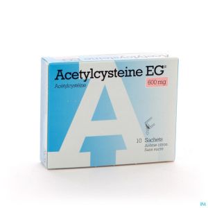 Acetylcysteine Eg Sach 10x600mg