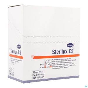 Sterilux Es Cp Ster 8pl 10,0x10,0cm 25x 2 4185574