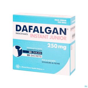 Dafalgan Instant Junior Gran Sach 20 X 250mg