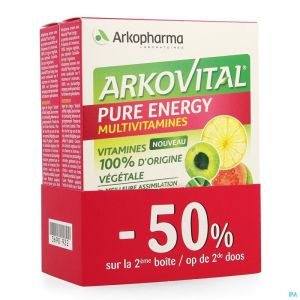 Arkovital Pure Energy Promo Pack Comp 2x30