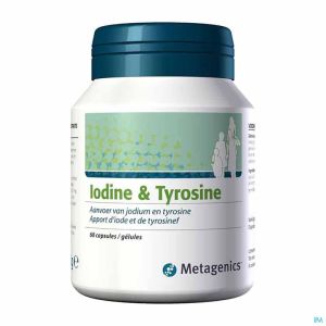 Iodine & Tyrosine Caps 60 87 Metagenics