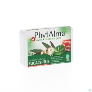 Phytalma Pastilles Gum Eucalyptus + Stevia 50g