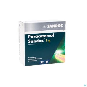 Paracetamol 1g Sandoz Comp Eff 32