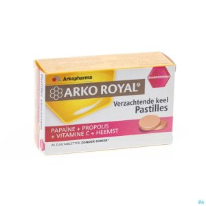 Arkoroyal Propolis-papaine-framb. Past A Sucer 24